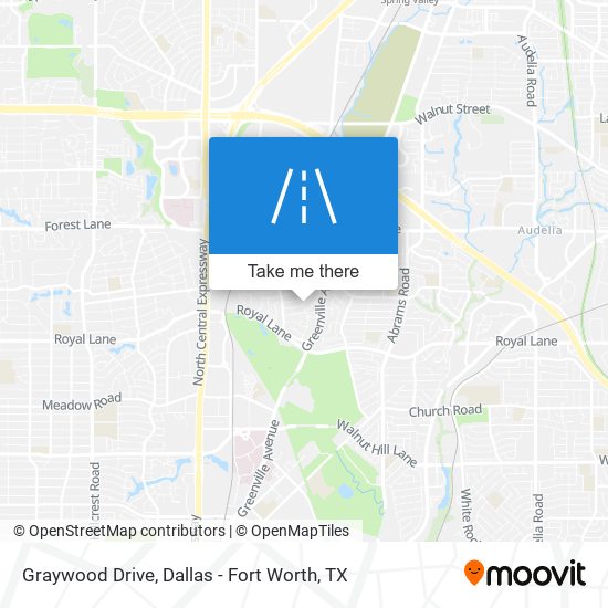 Graywood Drive map