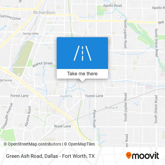 Mapa de Green Ash Road