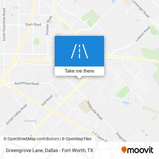 Mapa de Greengrove Lane