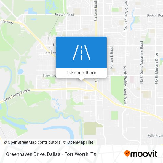 Greenhaven Drive map