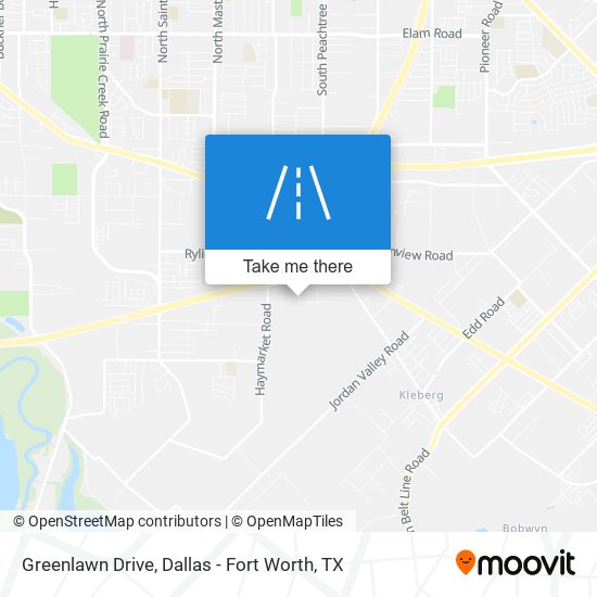 Greenlawn Drive map