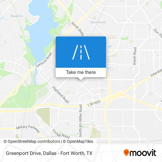 Greenport Drive map