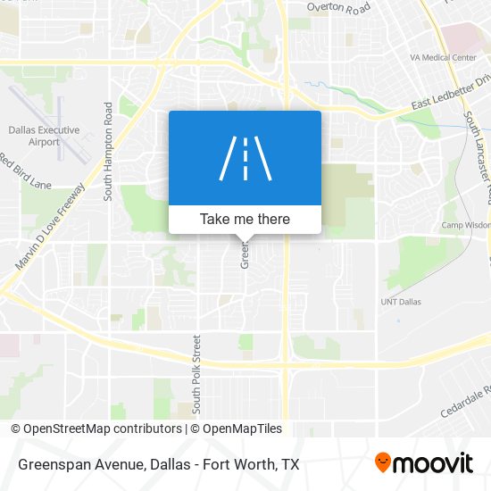 Greenspan Avenue map