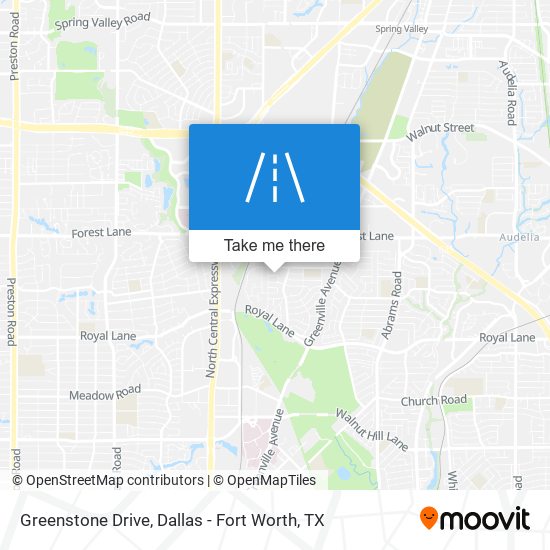 Mapa de Greenstone Drive