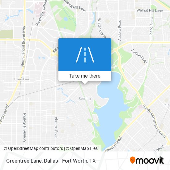 Mapa de Greentree Lane