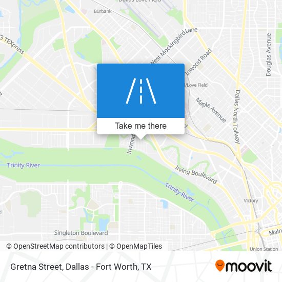 Gretna Street map
