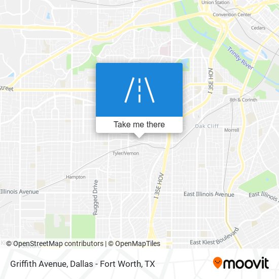 Griffith Avenue map