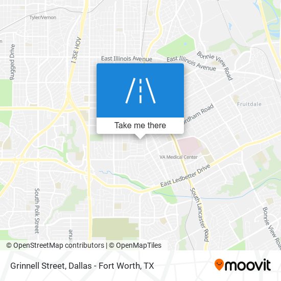 Grinnell Street map