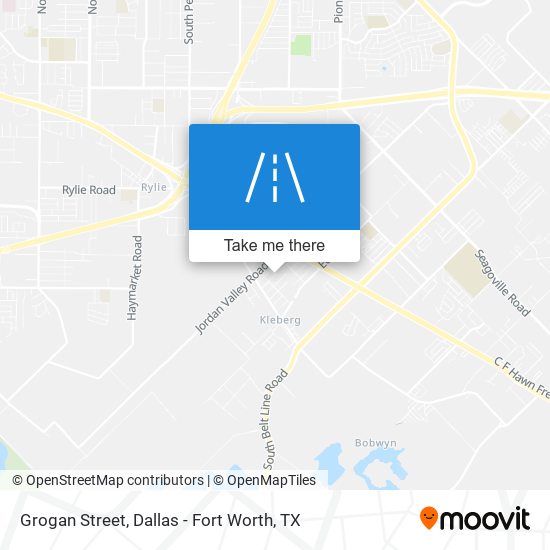 Mapa de Grogan Street