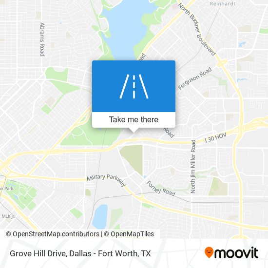 Grove Hill Drive map
