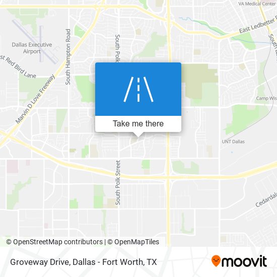 Mapa de Groveway Drive