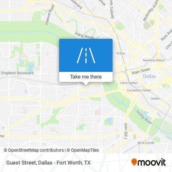 Guest Street map