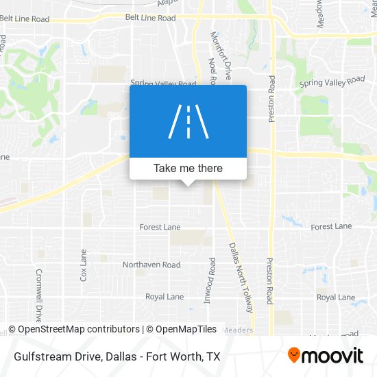 Gulfstream Drive map