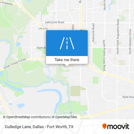Mapa de Gulledge Lane