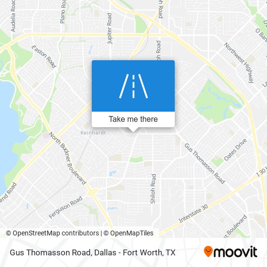 Gus Thomasson Road map