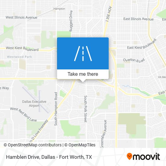 Hamblen Drive map