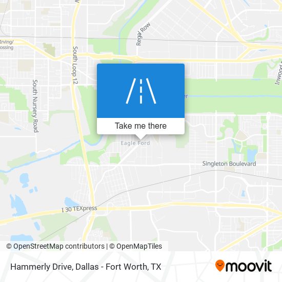 Hammerly Drive map