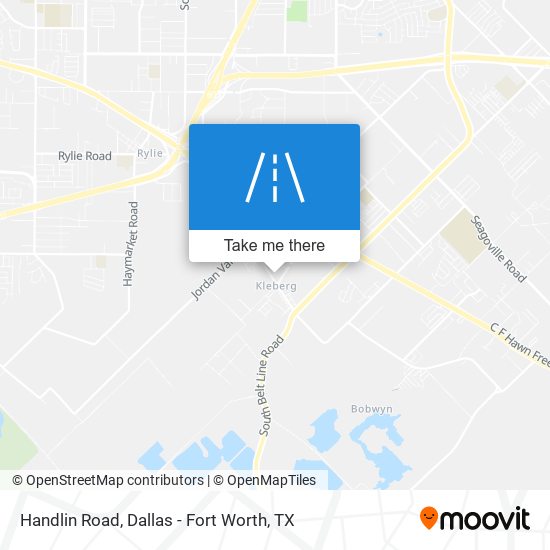 Mapa de Handlin Road