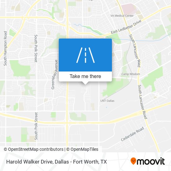 Mapa de Harold Walker Drive