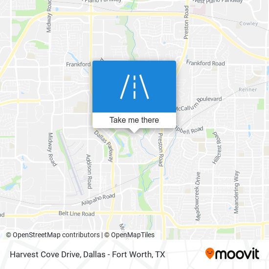 Mapa de Harvest Cove Drive