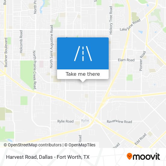 Harvest Road map