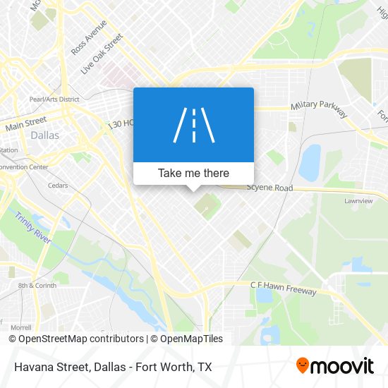 Havana Street map
