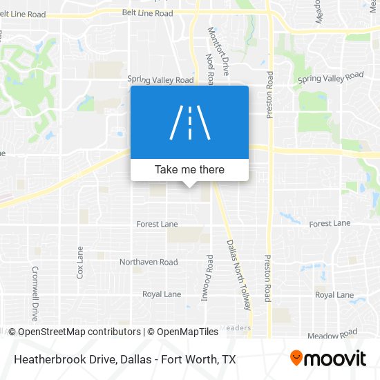 Mapa de Heatherbrook Drive
