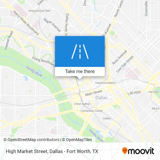 Mapa de High Market Street