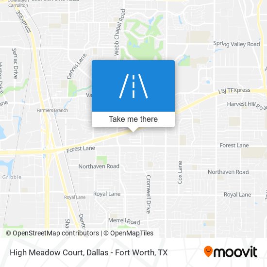 Mapa de High Meadow Court