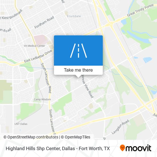 Highland Hills Shp Center map