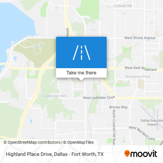 Highland Place Drive map