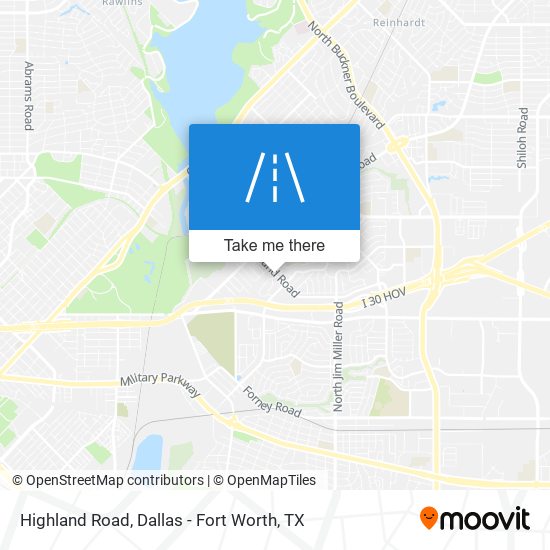 Highland Road map