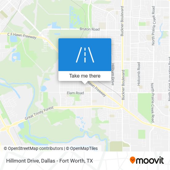Mapa de Hillmont Drive
