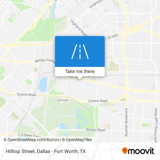 Hilltop Street map