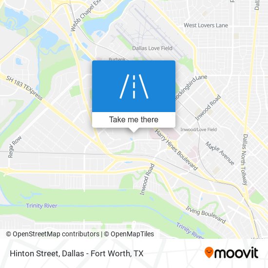 Mapa de Hinton Street