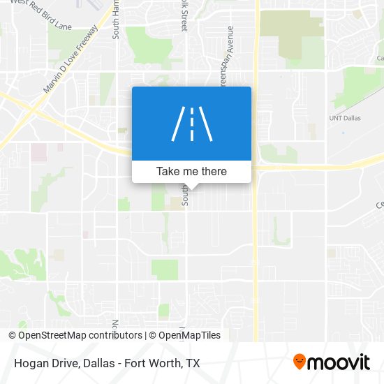 Mapa de Hogan Drive