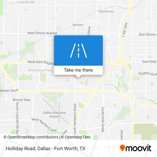 Holliday Road map