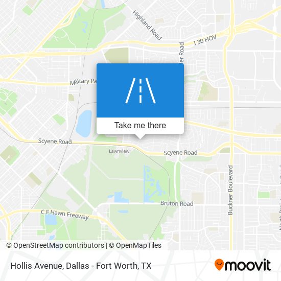 Mapa de Hollis Avenue