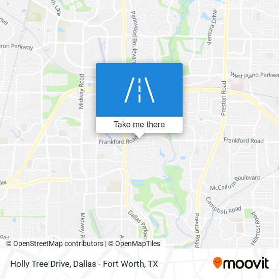Holly Tree Drive map