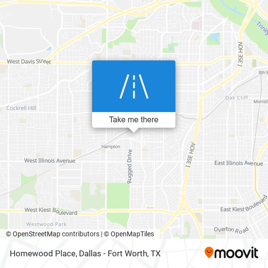 Homewood Place map