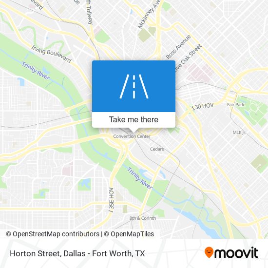 Mapa de Horton Street