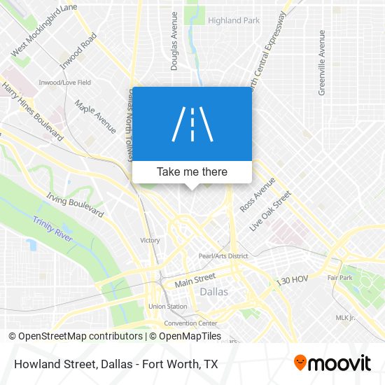 Howland Street map