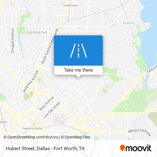 Mapa de Hubert Street
