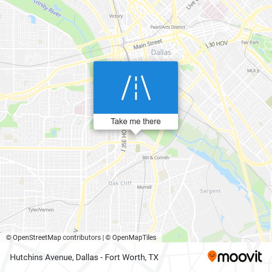 Hutchins Avenue map