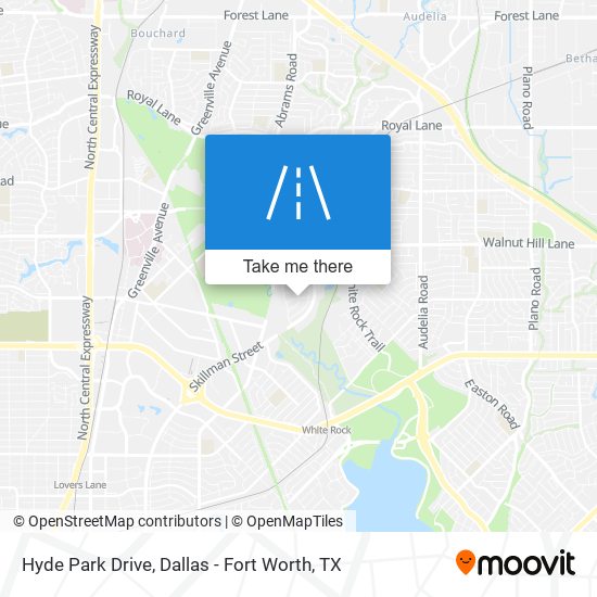 Mapa de Hyde Park Drive