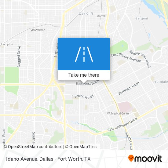 Mapa de Idaho Avenue