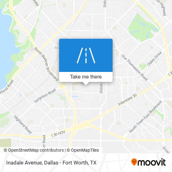 Mapa de Inadale Avenue