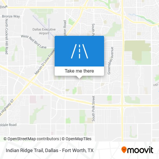 Mapa de Indian Ridge Trail