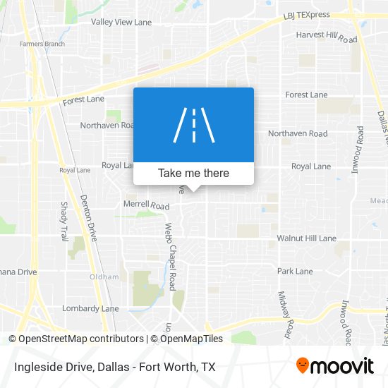 Mapa de Ingleside Drive