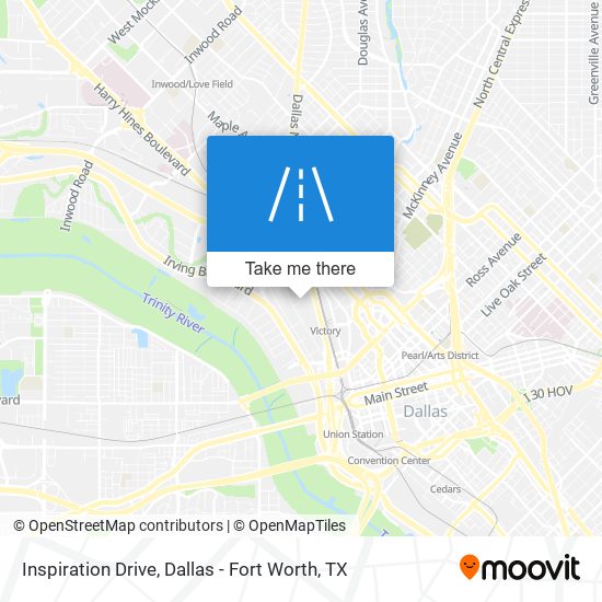 Inspiration Drive map